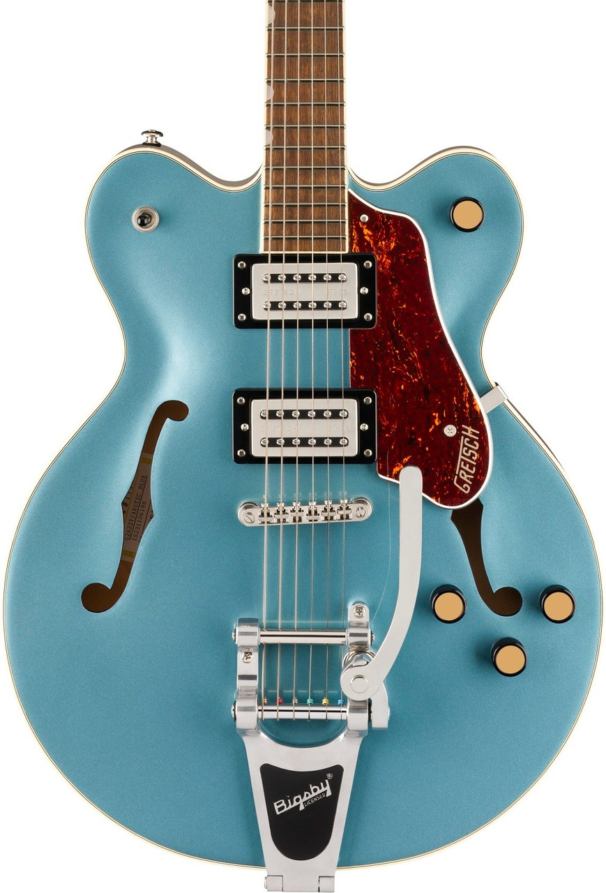 Gretsch G2622T Streamliner Hollow-Body Electric Guitar with Bigsby in Arctic Blue Gretsch G2622T Streamliner Hollow-Body Electric Guitar with Bigsby in Arctic Blue