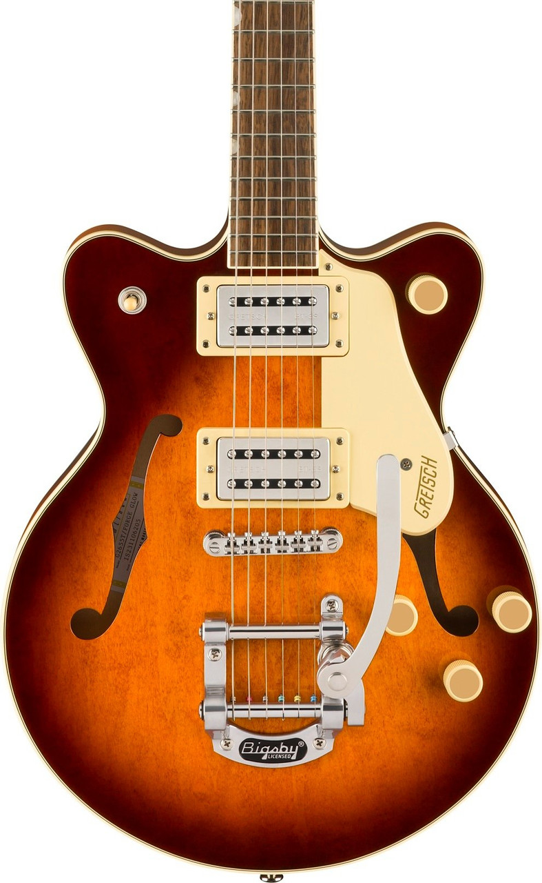 Gretsch G2655T Streamliner Center Block Jr. Hollow-Body Electric Guitar with Bigsby in Forge Glow Gretsch G2655T Streamliner Center Block Jr. Hollow-Body Electric Guitar with Bigsby in Forge Glow