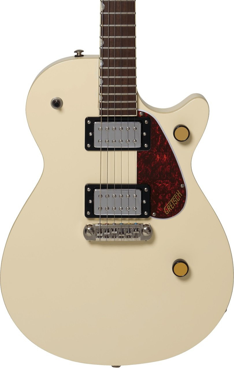 Gretsch Streamliner Jet Club Single-Cut Electric Guitar With Wraparound in Vintage White Gretsch Streamliner Jet Club Single-Cut Electric Guitar With Wraparound in Vintage White