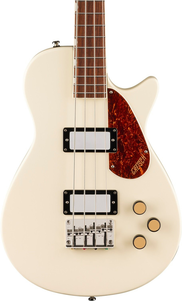 Gretsch Streamliner Jet Club Single-Cut Bass Guitar in Vintage White Gretsch Streamliner Jet Club Single-Cut Bass Guitar in Vintage White