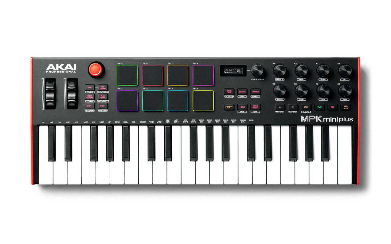 Akai MPK Mini 4 in Black - Andertons Music Co.