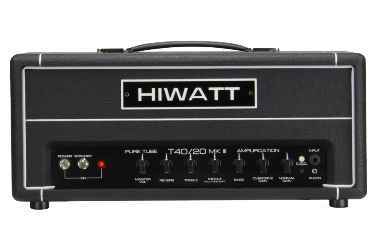 Hiwatt T40/20 Tube Series MKIII 40/20w Amplifier Head Hiwatt T40/20 Tube Series MKIII 40/20w Amplifier Head