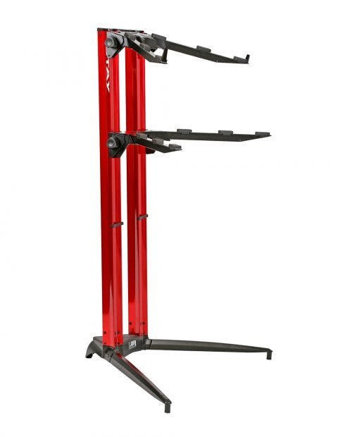 STAY Keyboard Stand PIANO 2-Tiers in Red STAY Keyboard Stand PIANO 2-Tiers in Red
