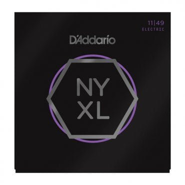 D'Addario NYXL1149 Nickel Wound Electric Guitar Strings, Medium, 11-49 D'Addario NYXL1149 Nickel Wound Electric Guitar Strings, Medium, 11-49