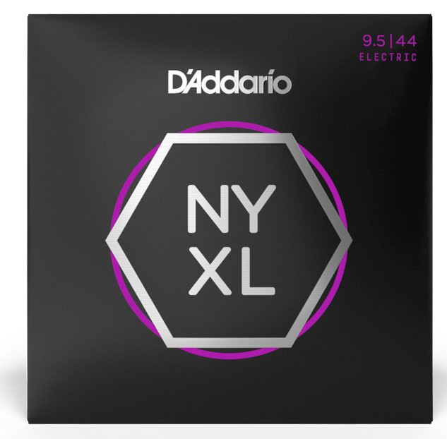 D'Addario NYXL09544 Nickel Wound Electric Guitar Strings, Super Light Plus, 9.5-44 D'Addario NYXL09544 Nickel Wound Electric Guitar Strings, Super Light Plus, 9.5-44