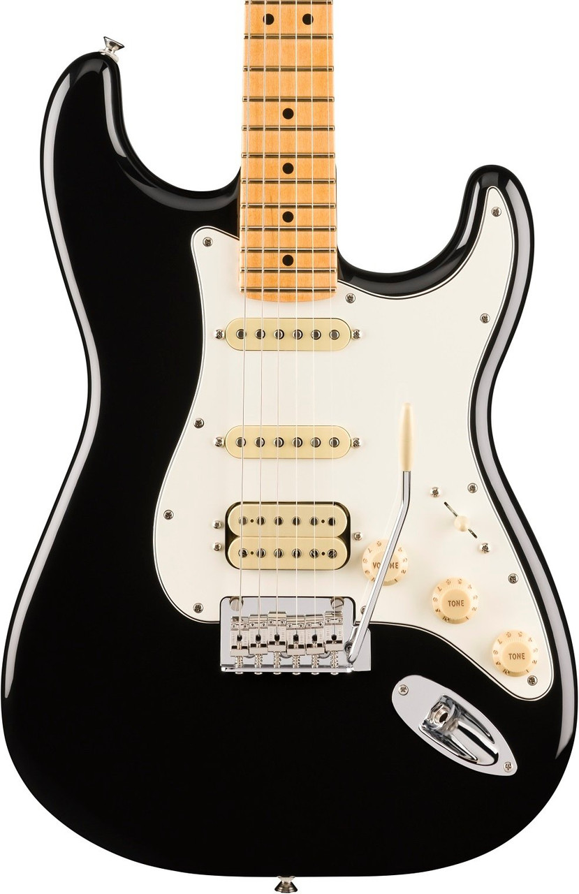 Fender Player II Stratocaster HSS Maple Fingerboard Black Fender Player II Stratocaster HSS Maple Fingerboard Black