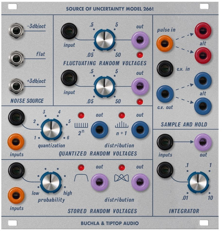Buchla & Tiptop Audio 266t Source of Uncertainty Buchla & Tiptop Audio 266t Source of Uncertainty