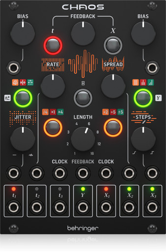 Behringer CHAOS ユーロラック Eurorack Behringer Chaos Analog Random Sampler Eurorack Module - Andertons