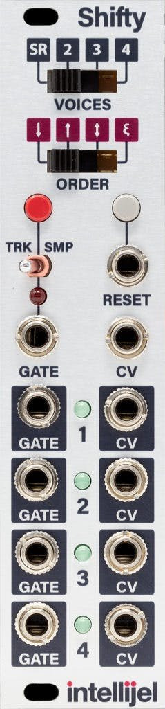 Intellijel Shifty CV/Gate Allocator/Shifter Eurorack Module Intellijel Shifty CV/Gate Allocator/Shifter Eurorack Module