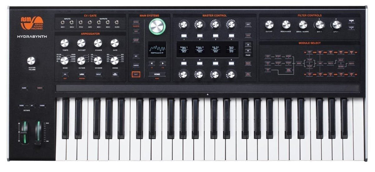 ASM Hydrasynth 49-note Virtual Analog Wave-Morphing Keyboard Synthesizer