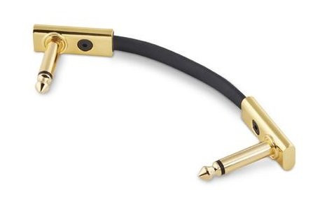 Rockboard Flat Patch Cable - 1 15/16 Inch in Gold