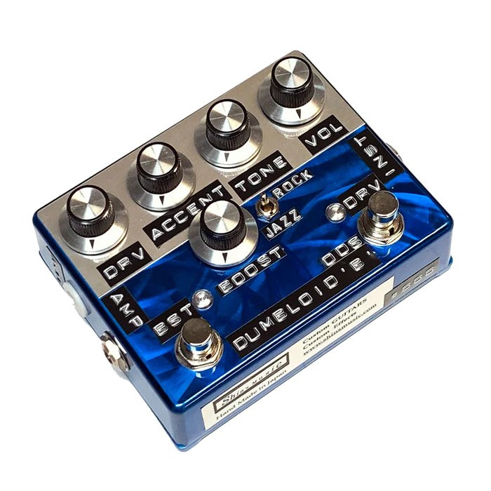 Shin's Dumbloid Boost Overdrive Special in Blue Scratched Finish