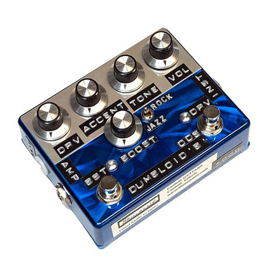Shin's Dumbloid Boost Overdrive Special in Blue Scratched Finish