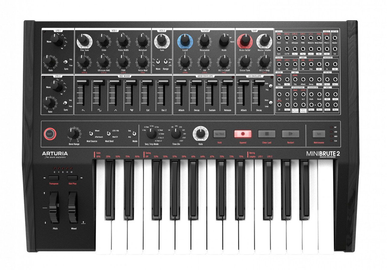 Arturia Minibrute 2 Noir Edition Arturia Minibrute 2 Noir Edition