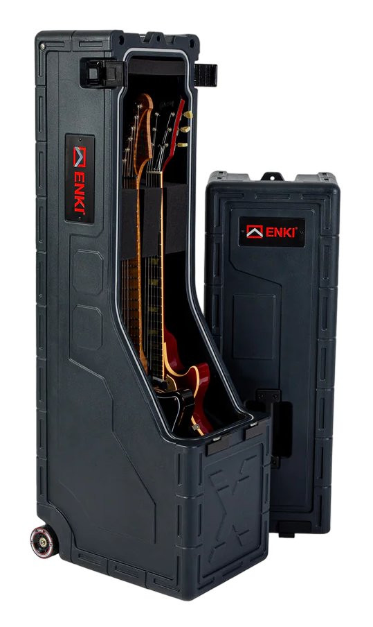 ENKI X-2 Electric Guitar Case for 2 Electric Guitars in Black ENKI X-2 Electric Guitar Case for 2 Electric Guitars in Black