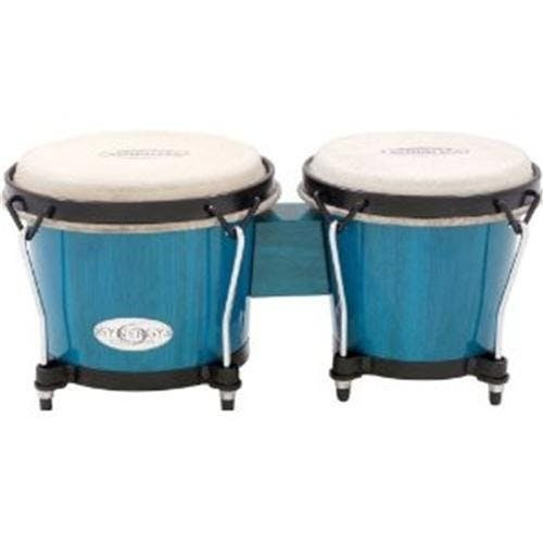 Toca 6" & 6.75" Bongos in Bahama Blue Toca 6" & 6.75" Bongos in Bahama Blue