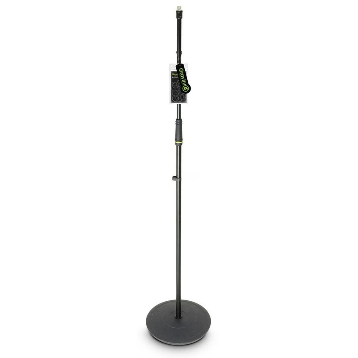 Gravity Microphone Stand with Round Base black Gravity Microphone Stand with Round Base black
