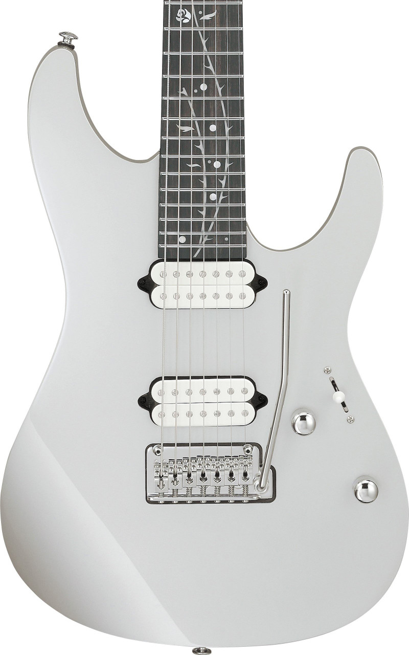 Ibanez TOD70 Tim Henson Signature 7 String Electric guitar in Silver Ibanez TOD70 Tim Henson Signature 7 String Electric guitar in Silver