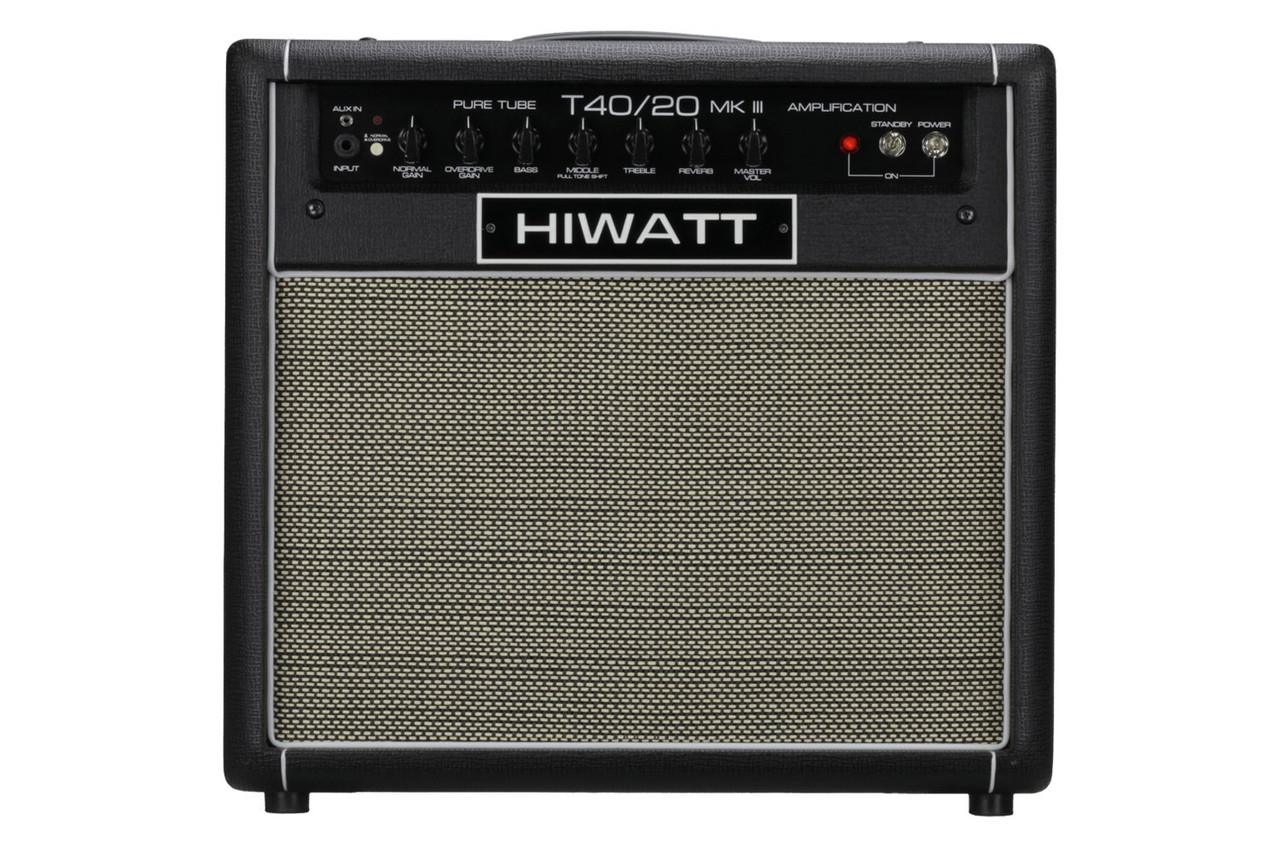 Hiwatt T40/20 Tube Series MKIII 40/20w 1x12 Amplifier Combo Hiwatt T40/20 Tube Series MKIII 40/20w 1x12 Amplifier Combo