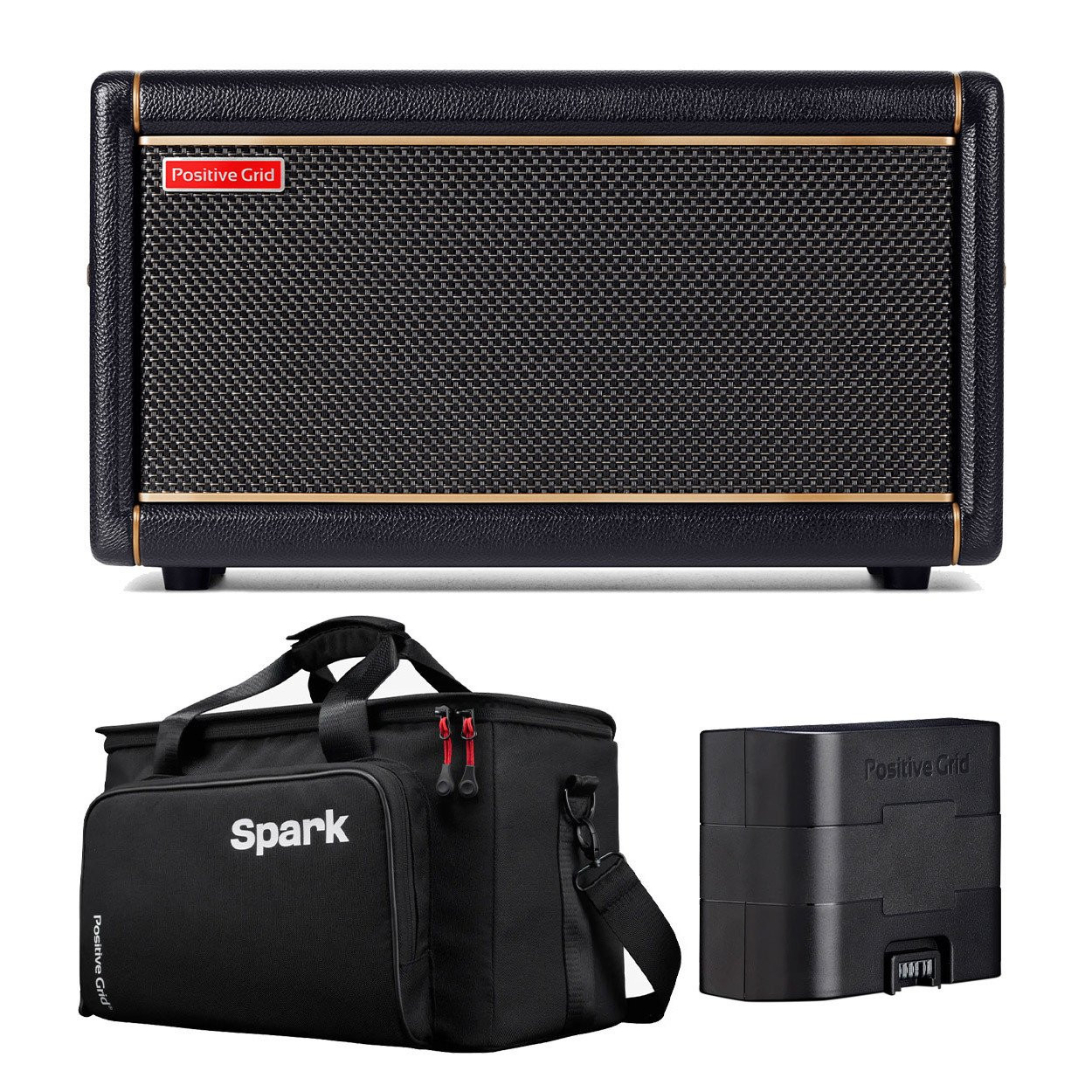 Positive Grid Spark 2 Practice amp with Traveller Bag and Spark Battery Positive Grid Spark 2 Practice amp with Traveller Bag and Spark Battery