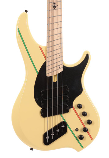 Dingwall John Taylor Signature 4-String Bass Guitar with Rupert Neve Preamp in Vintage White