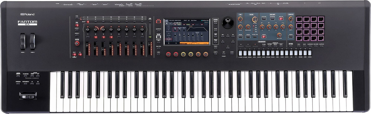 ROLAND FANTOM-7 EX 72 KEY FLAGSHIP SYNTHESIZER