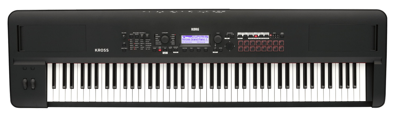 Korg KROSS MkII MB 88-key Synthesizer Workstation in Matte Black Korg KROSS MkII MB 88-key Synthesizer Workstation in Matte Black