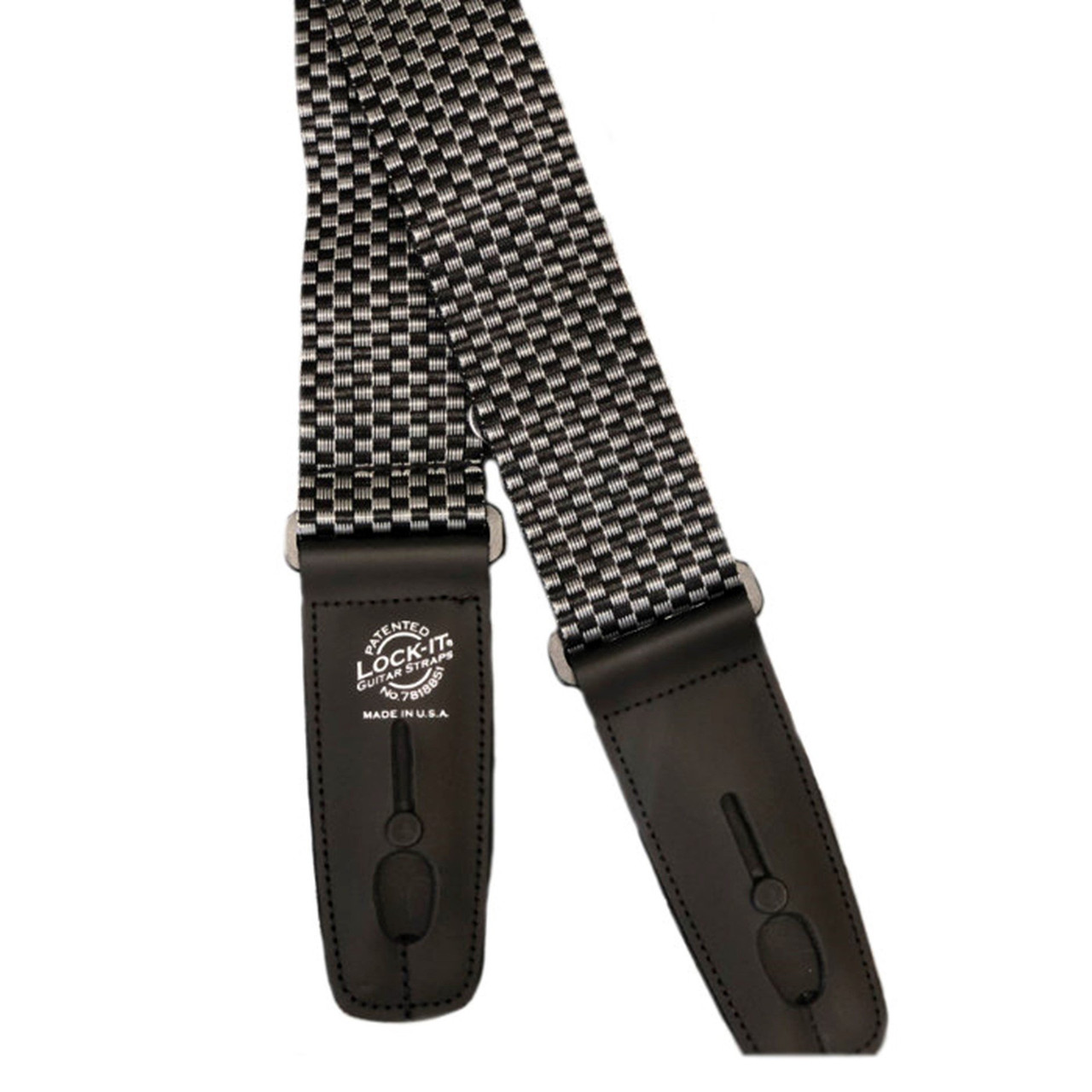 Lockit Straps Series Poly Pro Silver And Black Lockit Straps Series Poly Pro Silver And Black