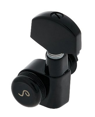 Schaller Guitar Machine Head M6R Back Locking in Black