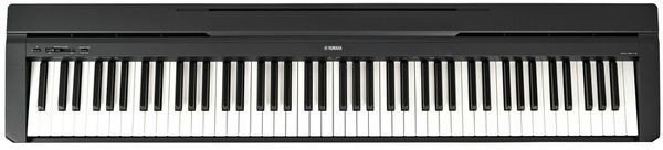 Yamaha P45 Digital Portable Piano in Black Including Footswitch