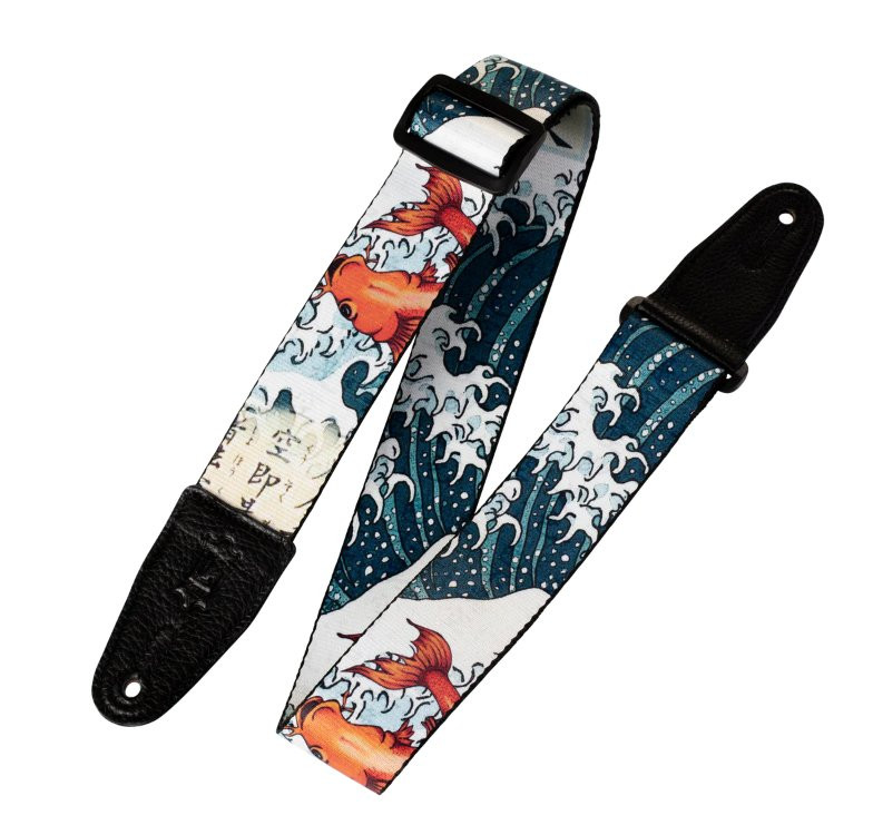 Levys Eastern Harmony Polyester - Tattoo Coi Fish Levys Eastern Harmony Polyester - Tattoo Coi Fish
