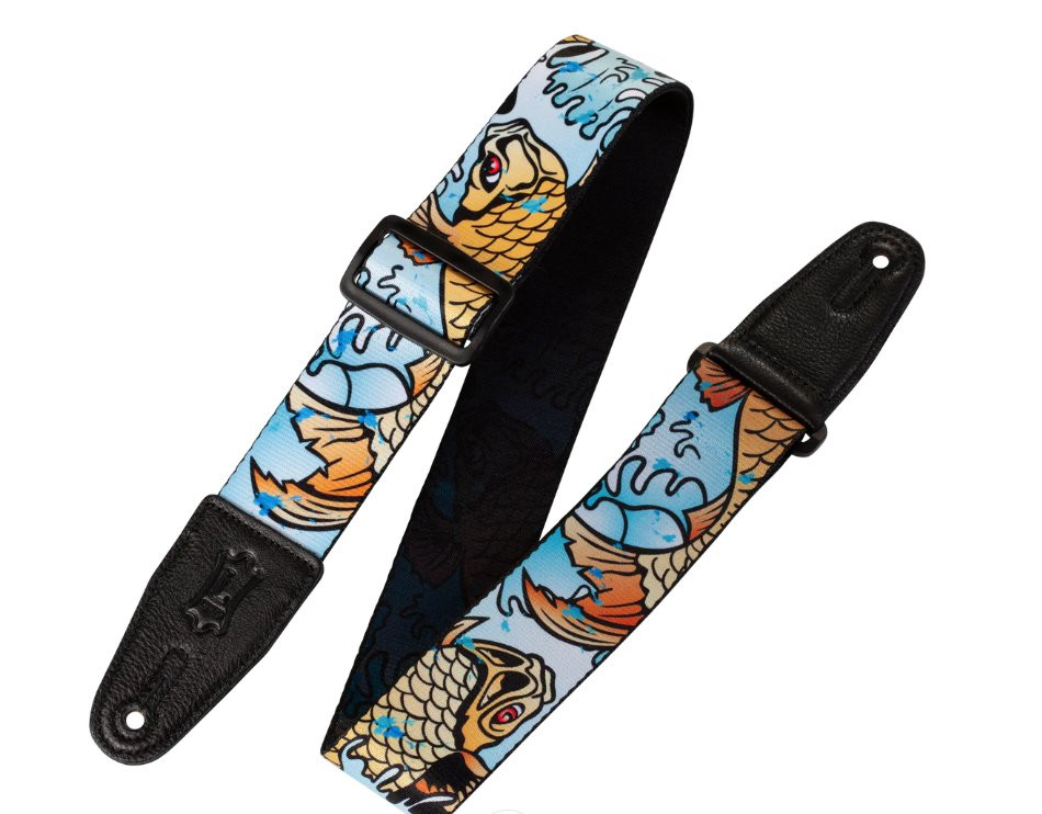 Levys Graphic Waves Polyester - Koi Levys Graphic Waves Polyester - Koi