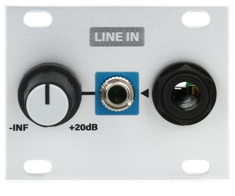 Intellijel 1U Line In Mono TRS Input Eurorack Module Intellijel 1U Line In Mono TRS Input Eurorack Module
