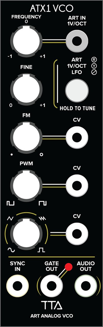 TipTop ART ATX1 - ART Analog VCO TipTop ART ATX1 - ART Analog VCO