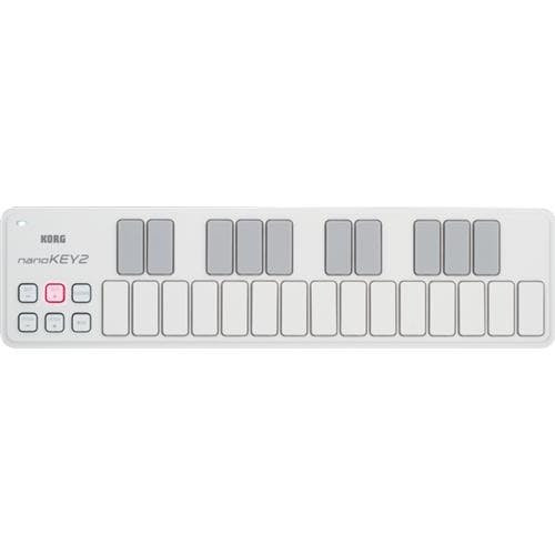Korg nanoKEY2 MIDI Keyboard in White Korg nanoKEY2 MIDI Keyboard in White