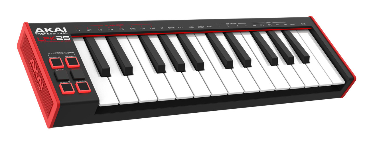 Akai Professional LPK25 MKII Laptop MIDI Keyboard Akai Professional LPK25 MKII Laptop MIDI Keyboard