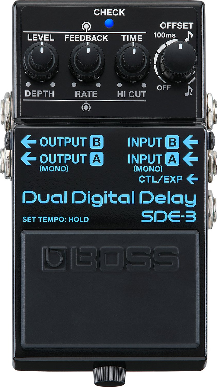 Boss SDE-3 Dual Digital Delay Pedal Boss SDE-3 Dual Digital Delay Pedal