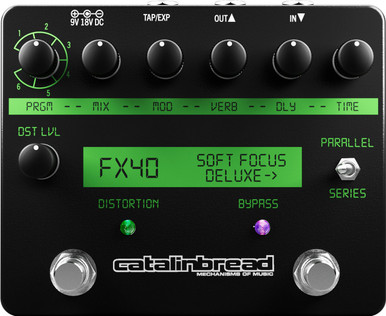 Vongon Polyphrase Stereo Echo with Infinite Feedback Loop Pedal