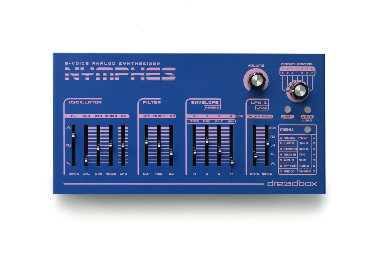Dreadbox Nymphes 6-Voice Polyphonic Synthesizer Dreadbox Nymphes 6-Voice Polyphonic Synthesizer