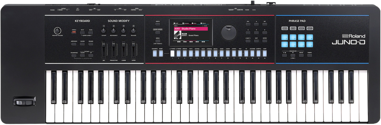 Roland Juno D-6 Synth - 61 Keys Roland Juno D-6 Synth - 61 Keys