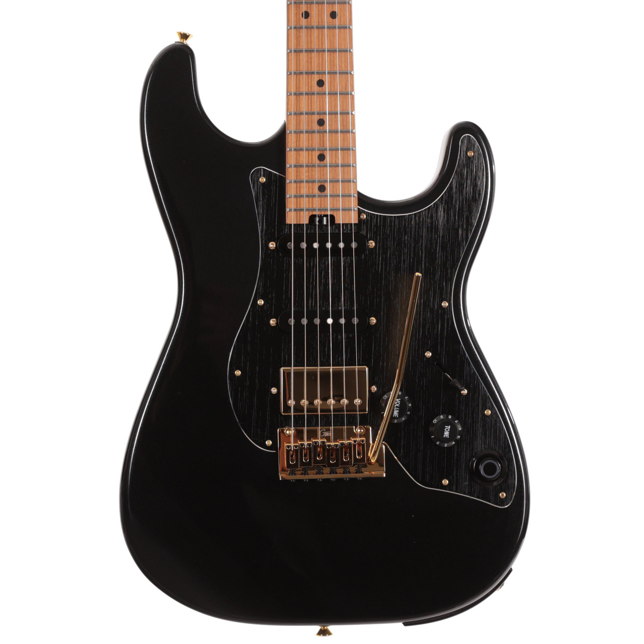 Mooer GTRS S901 Standard Intelligent Guitar In Pearl Black Roasted Maple Board Mooer GTRS S901 Standard Intelligent Guitar In Pearl Black Roasted Maple Board