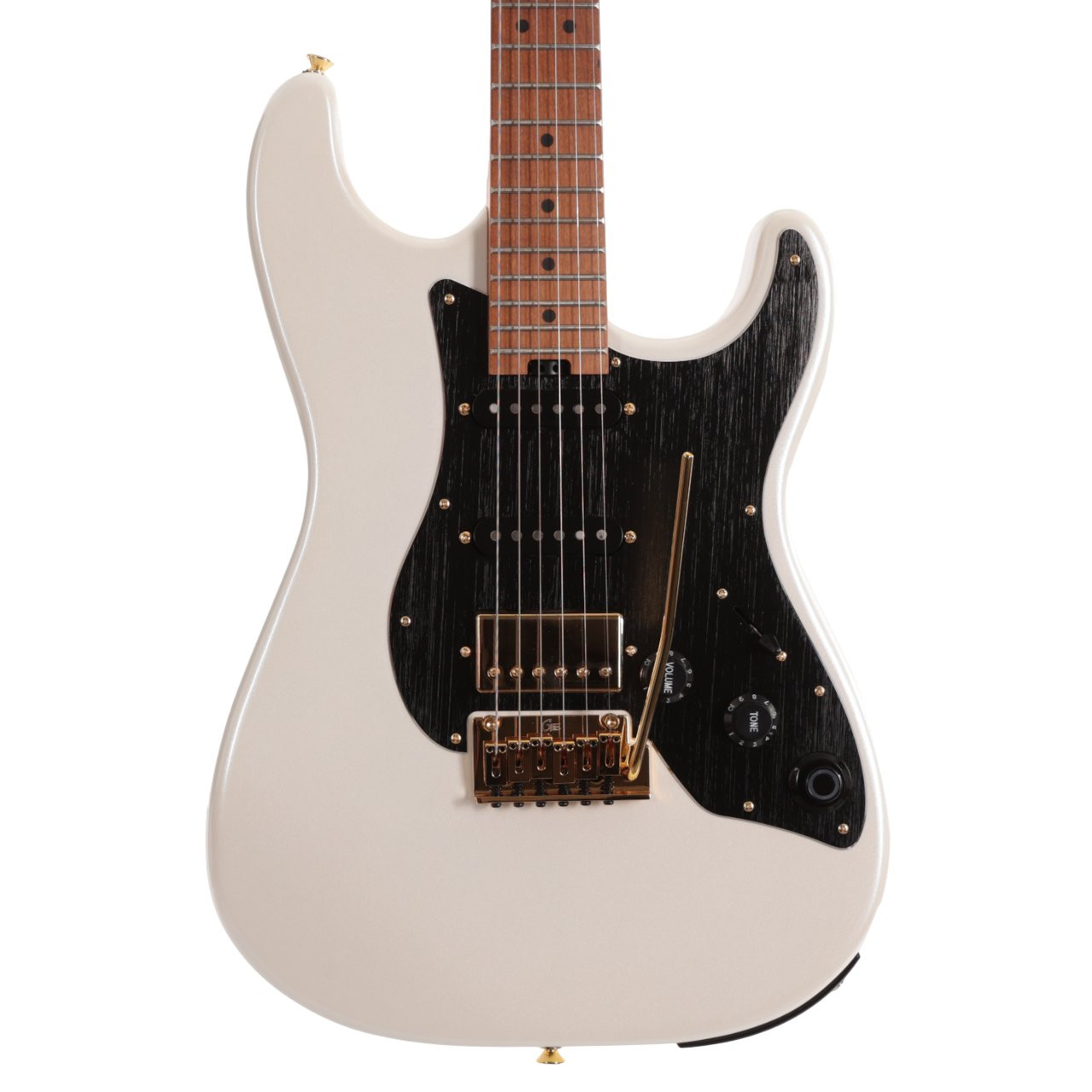 Mooer GTRS S901 Standard Intelligent Guitar In Pearl White Roasted Maple Board Mooer GTRS S901 Standard Intelligent Guitar In Pearl White Roasted Maple Board