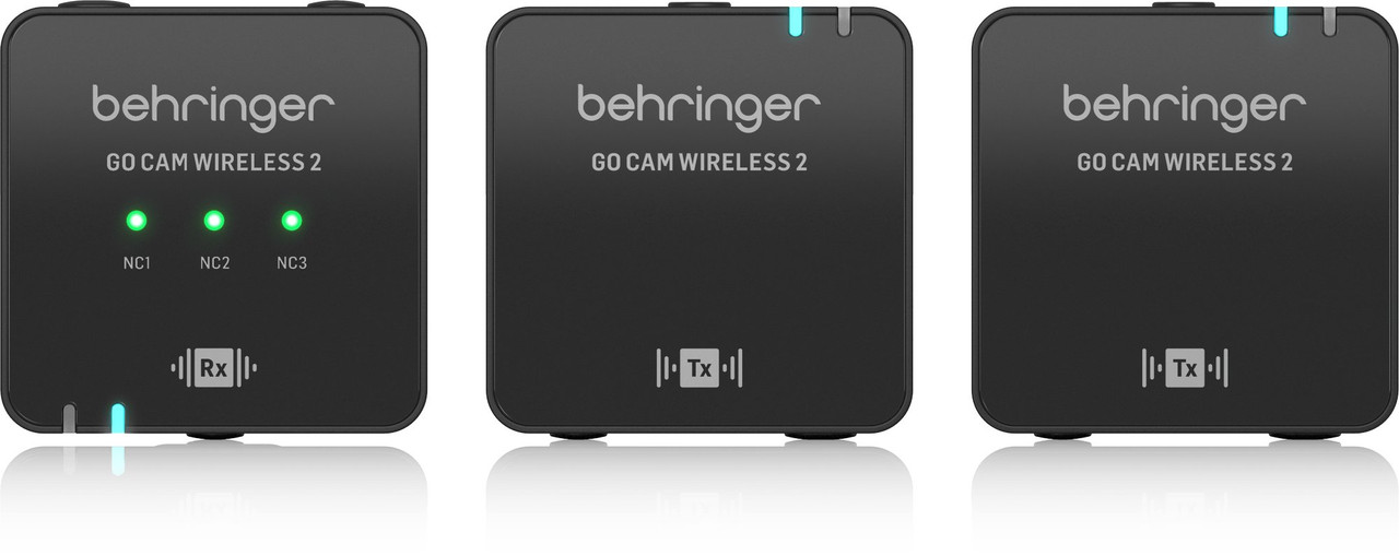 Behringer GO CAM WIRELESS II - Dual Digital Wireless Clip-On Microphone