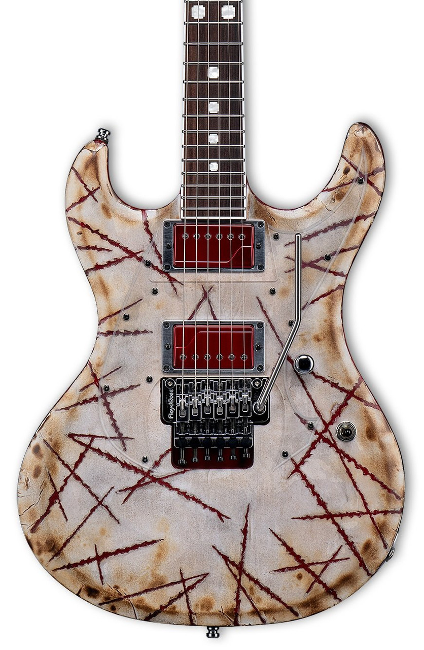 ESP E-II RZK-I Burnt Richard Z Signature With Fishman Fluence Pickups ESP E-II RZK-I Burnt Richard Z Signature With Fishman Fluence Pickups