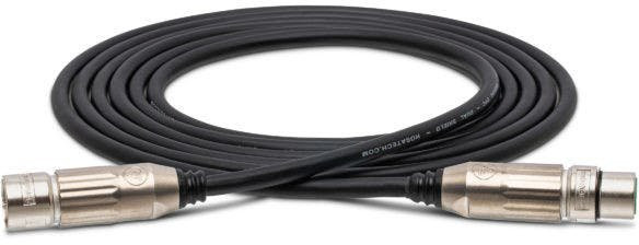 Hosa Microphone Cable, Switchcraft XLR3F to XLR3M, 20 ft / 6M Hosa Microphone Cable, Switchcraft XLR3F to XLR3M, 20 ft / 6M