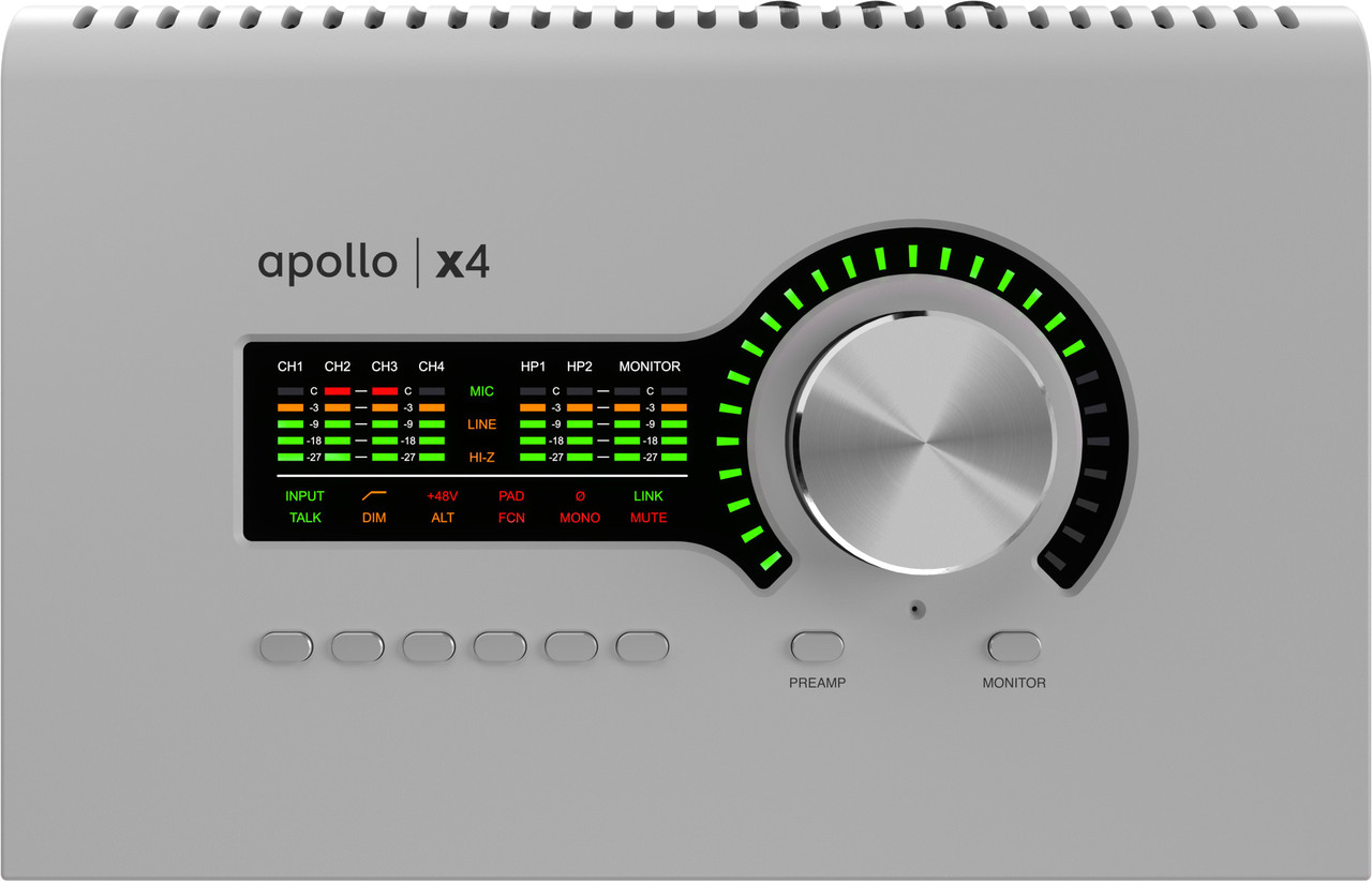 Universal Audio Apollo x4 Gen 2 UAD Analog Classics Audio Interface Universal Audio Apollo x4 Gen 2 UAD Analog Classics Audio Interface