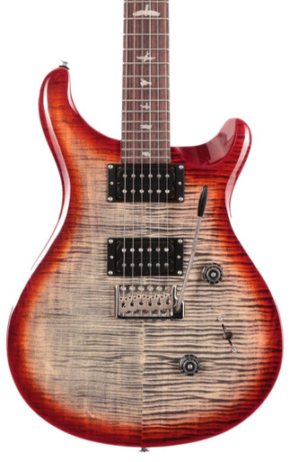 PRS SE Custom 24-08 Electric Guitar in Charcoal Cherry Burst