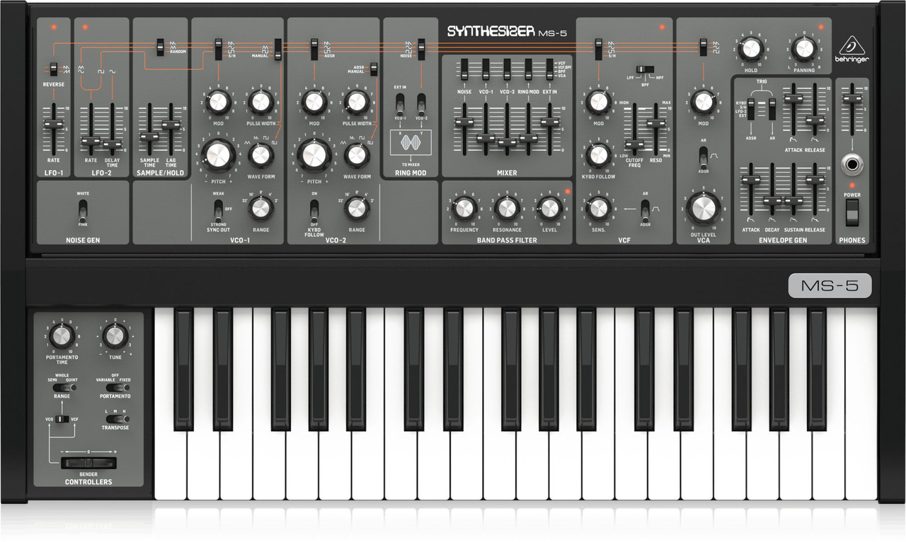 Behringer MS-5 Analogue Mono Synthesizer Behringer MS-5 Analogue Mono Synthesizer
