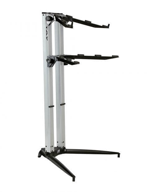 STAY Keyboard Stand PIANO 2-Tiers in Silver STAY Keyboard Stand PIANO 2-Tiers in Silver