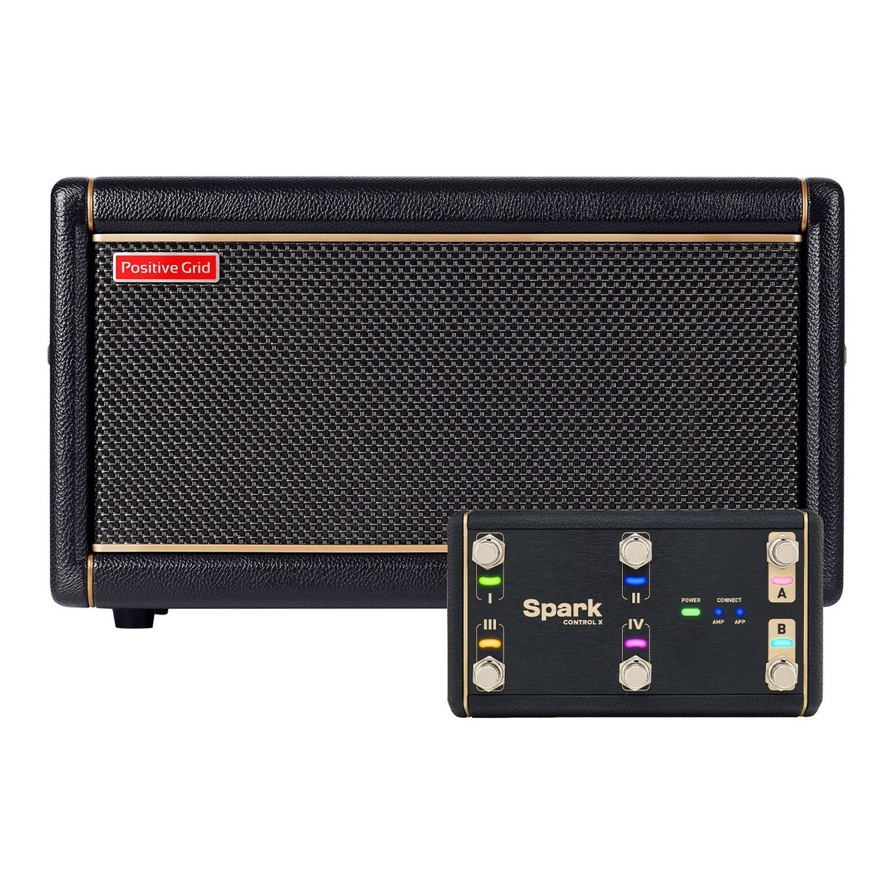 Positive Grid Spark GO Pearl and CAB Complete Bundle - Andertons